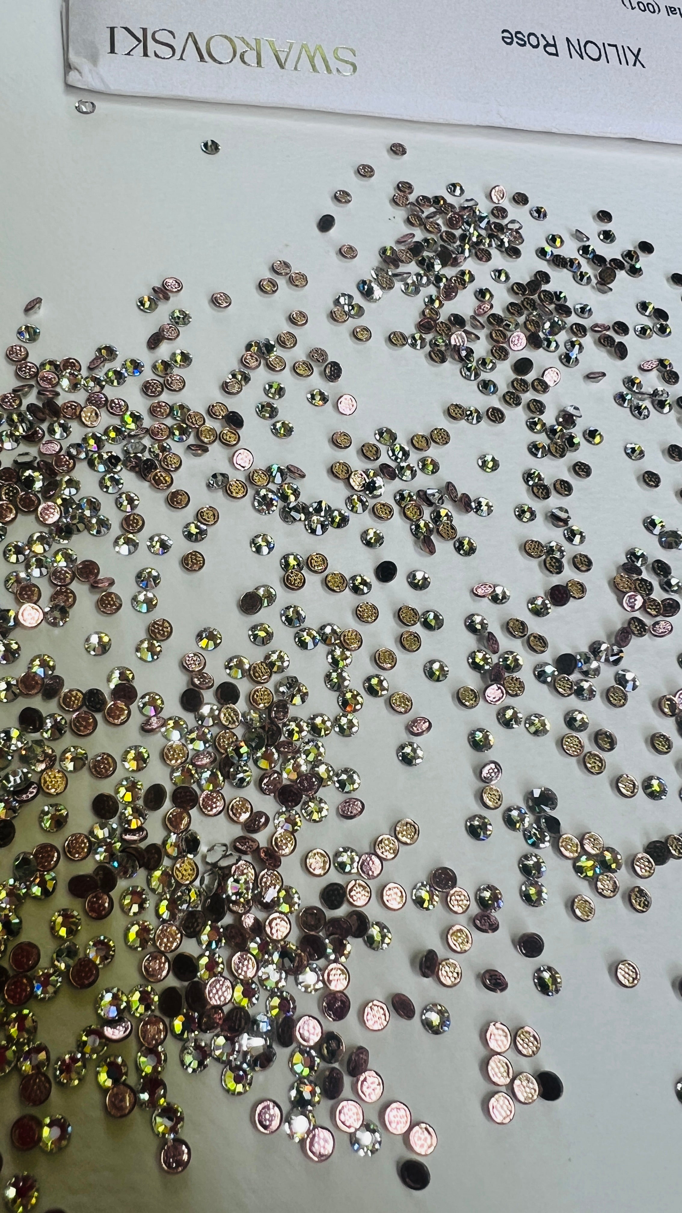 Original Swarowski Crystals – White,Size: SS10