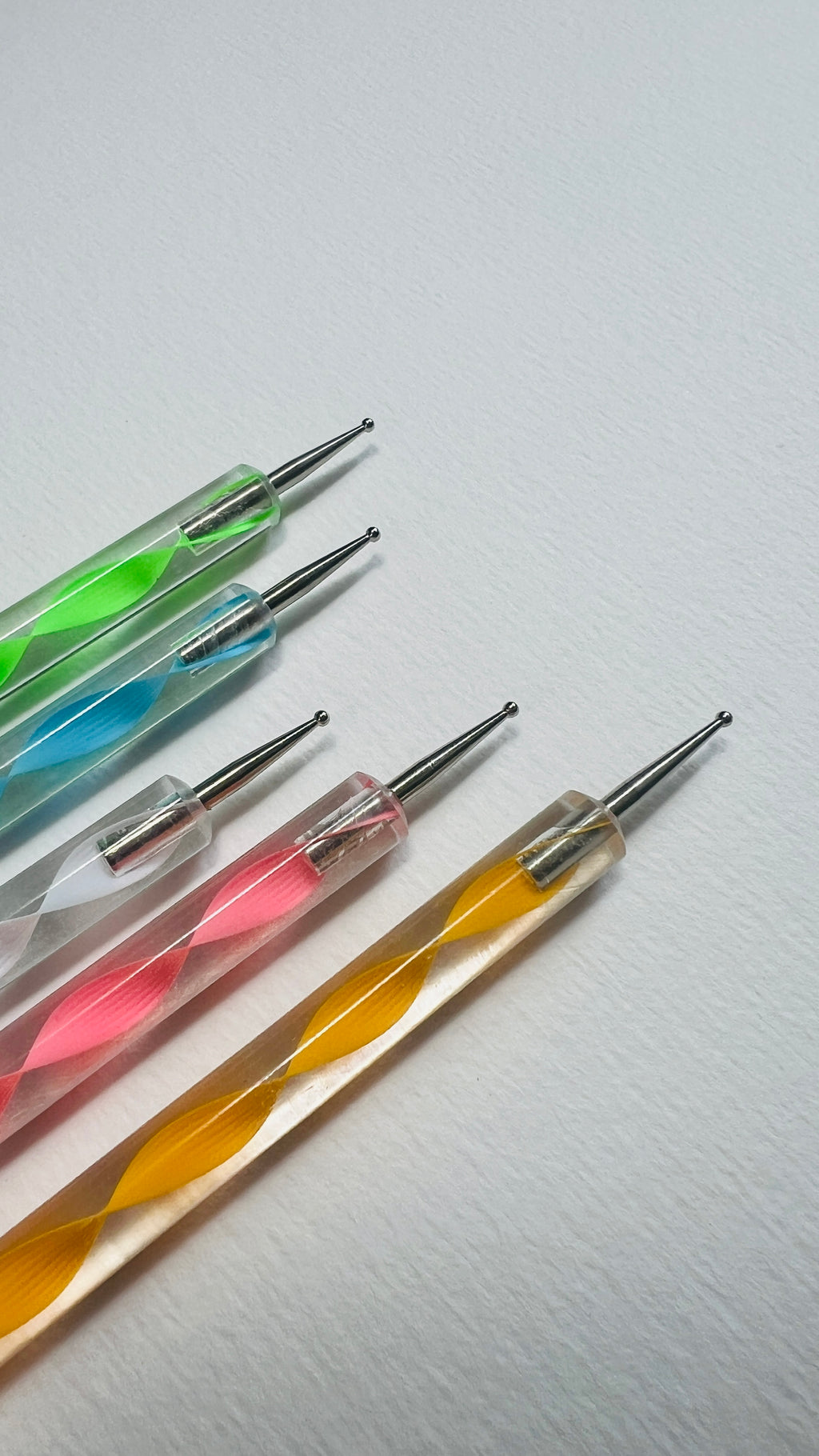 Embossing tool set of 5