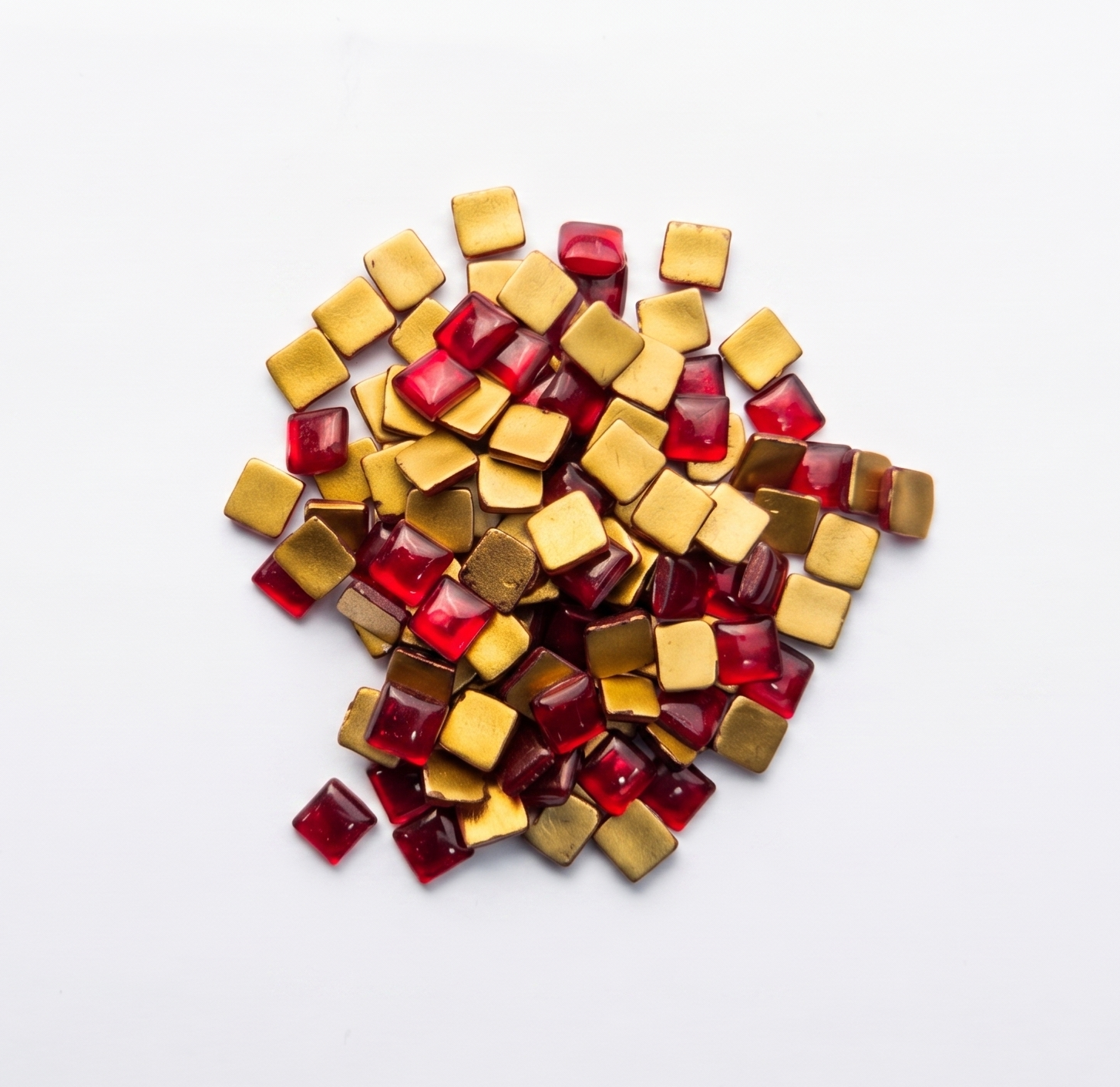 Red Square Stone (2Mm to 12Mm)
