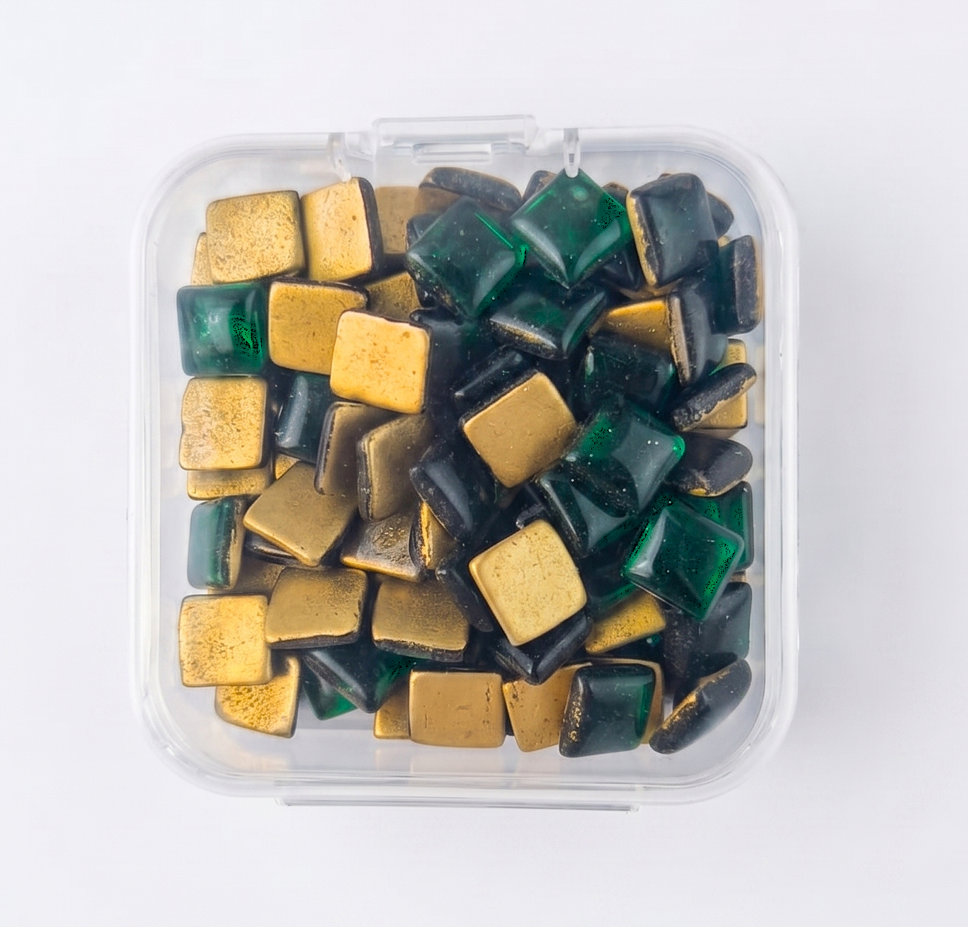 Green Square Stone (2Mm to 12Mm)
