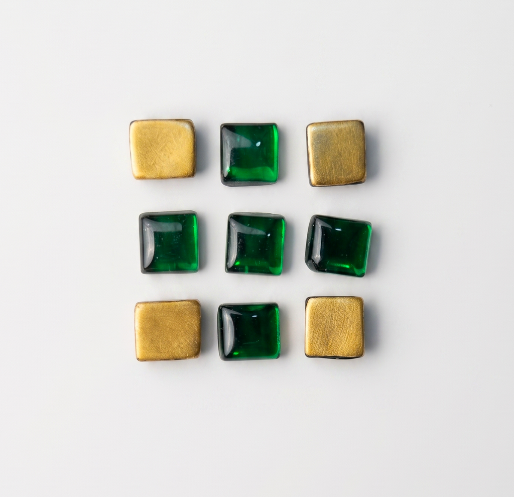 Green Square Stone (2Mm to 12Mm)