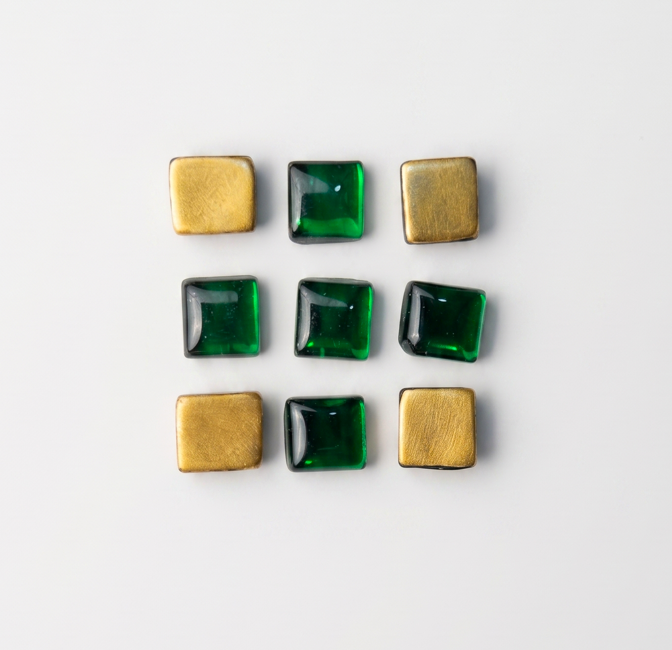 Green Square Stone (2Mm to 12Mm)