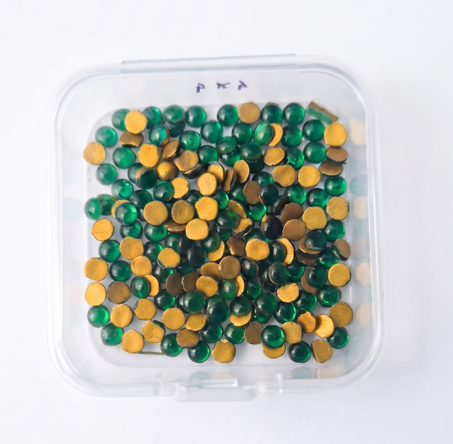 Green Round Stone (2Mm to 12Mm)